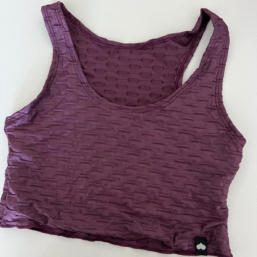 Booty by Brabants Plum Chrome Top